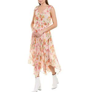 The Kooples Floal dress in Rosa